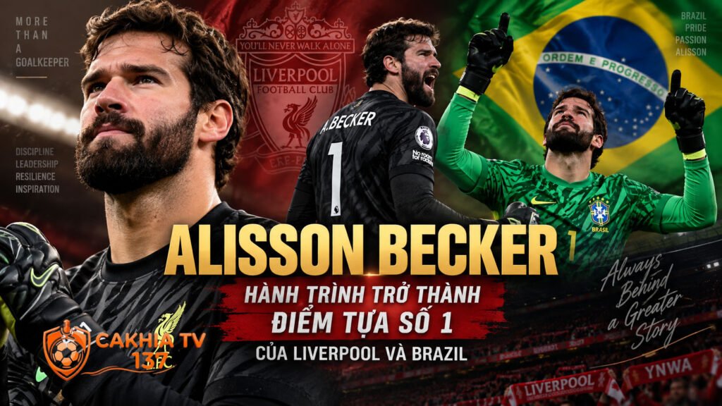Alisson Becker: Hành trình trở thành điểm tựa số 1 của Liverpool và Brazil